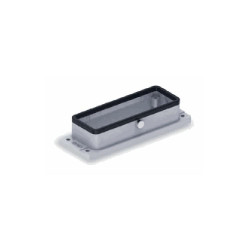 Embase encastrée 24B, Aluminium moulé sous pression, IP67, Sortie basse